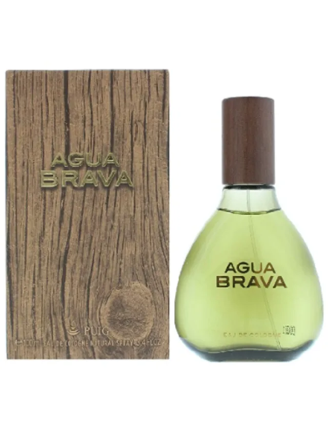 Frasco perfume Agua Brava Cologne 100ml