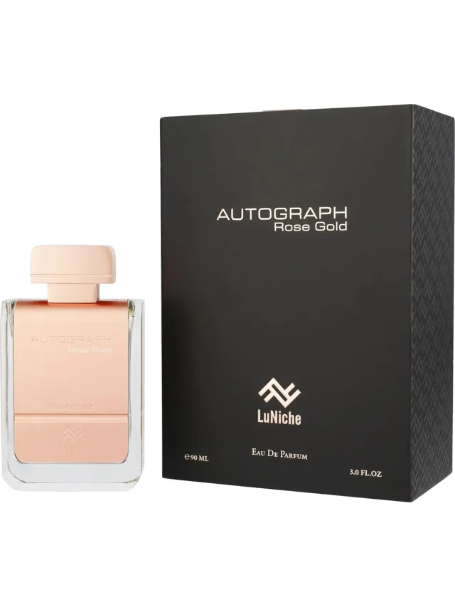 Frasco perfume Autograph Rose Gold EDP 90ml