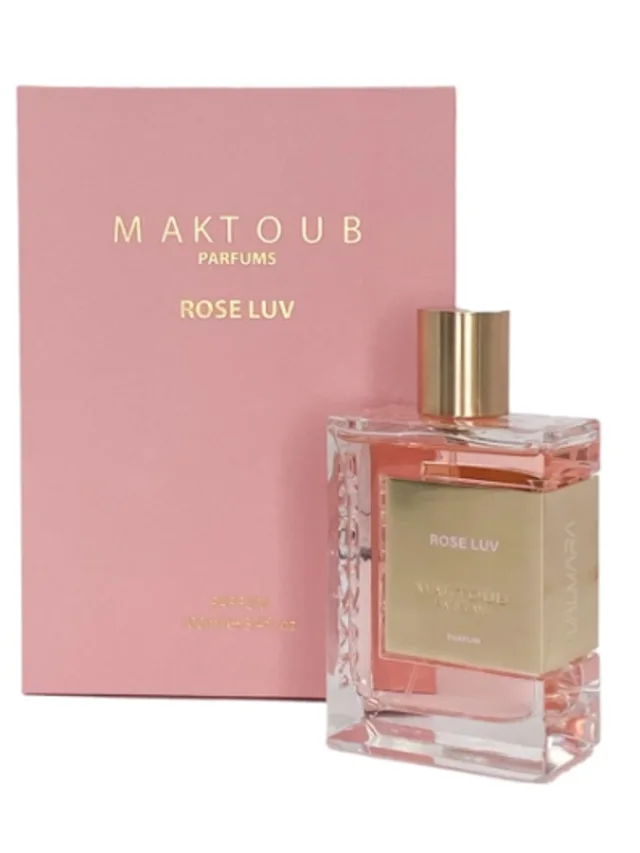 Frasco perfume Rose Luv EDP 100ml
