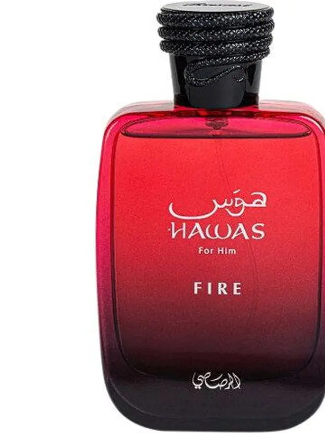Frasco perfume Hawas Fire EDP 100ml